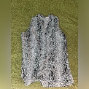 Snake skin blouse